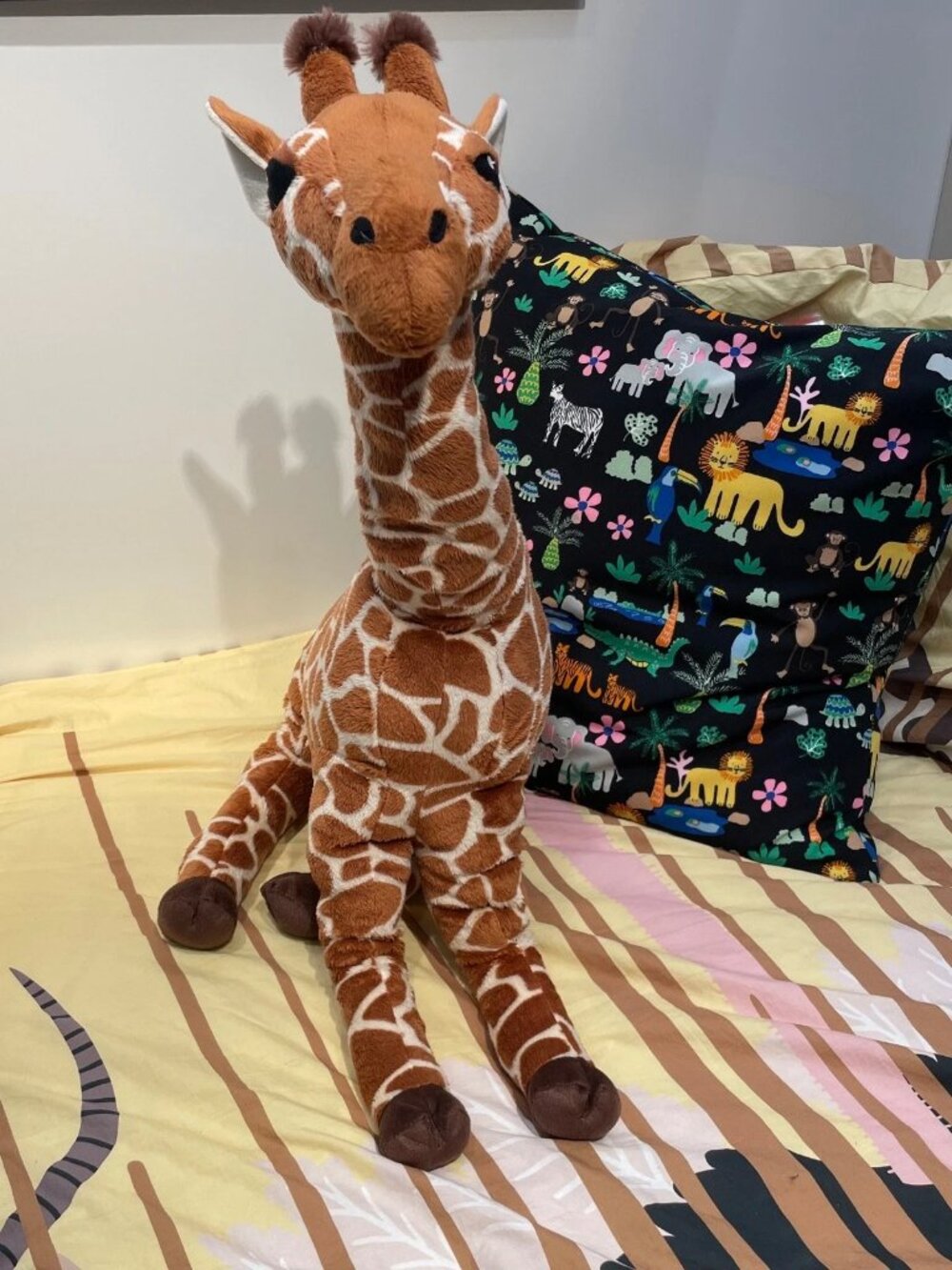 20603071 SANDLÖPARE IKEA Big Mama Giraffe 🦒 Stuffed Animal 27.5” NEW 206.030.71